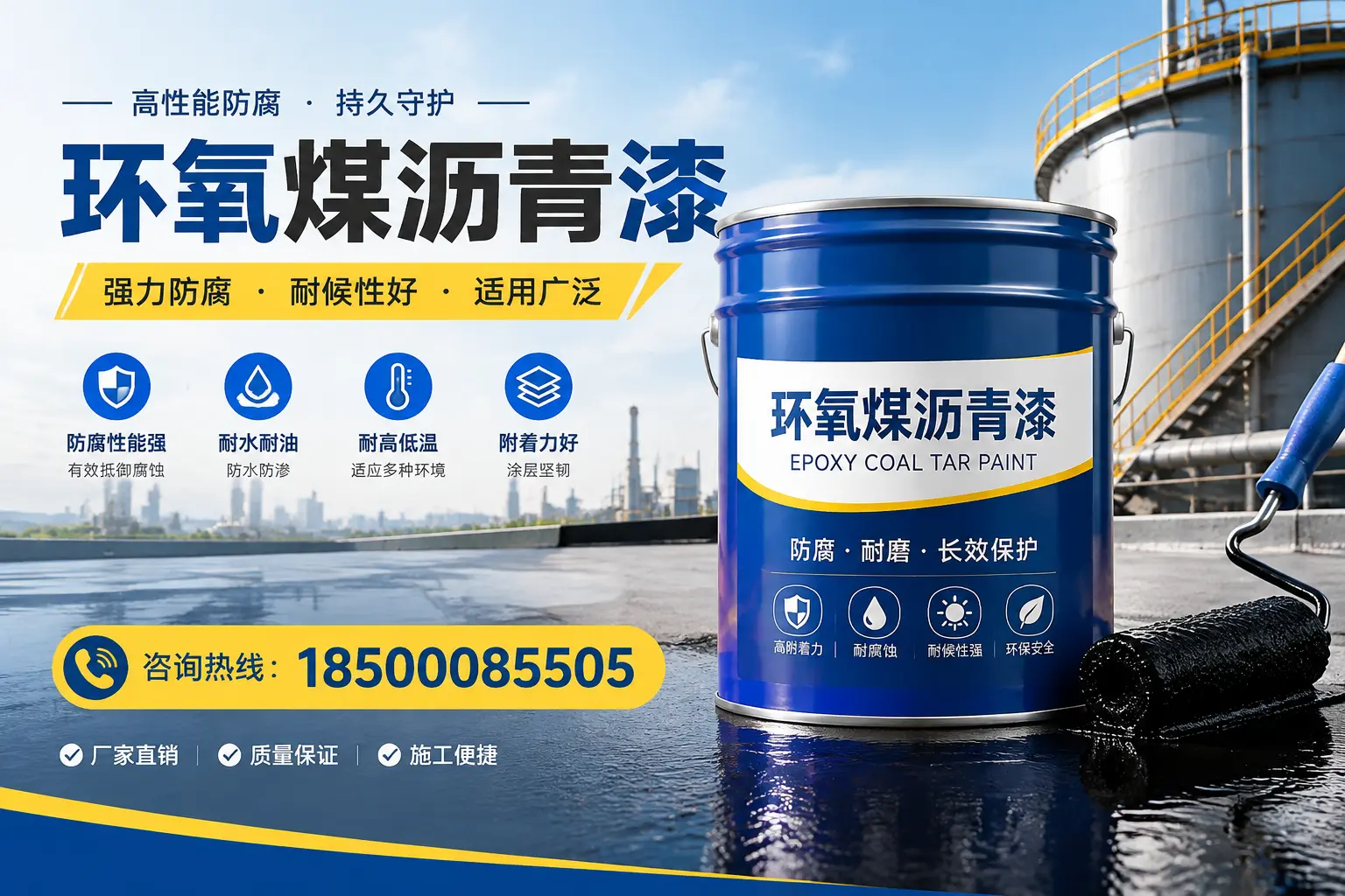 环氧煤沥青漆的储存与运输注意事项,凤城企业须知
